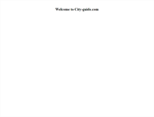 Tablet Screenshot of city-guide.com