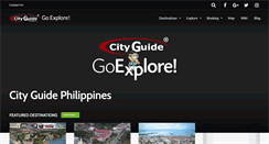 Desktop Screenshot of city-guide.ph