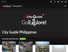 Tablet Screenshot of city-guide.ph
